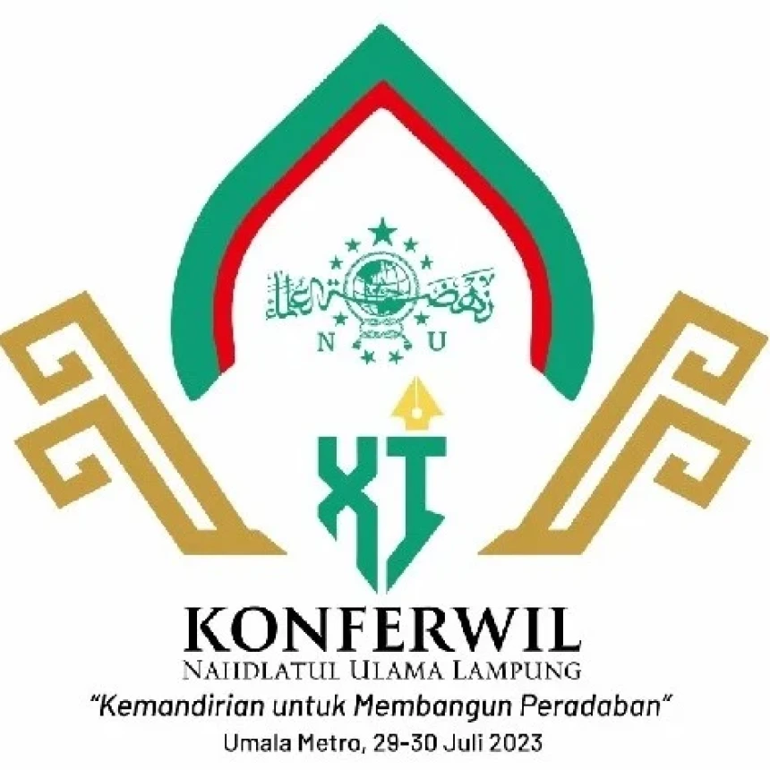 NU Lampung Luncurkan Logo Konferwil Ke-11, Ini Makna Filosofisnya
