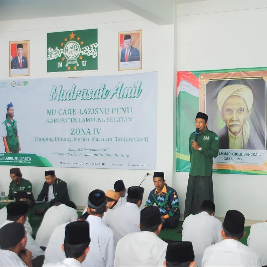 Maksimalkan Koin NU, LAZISNU Lampung Selatan Gelar Madrasah Amil