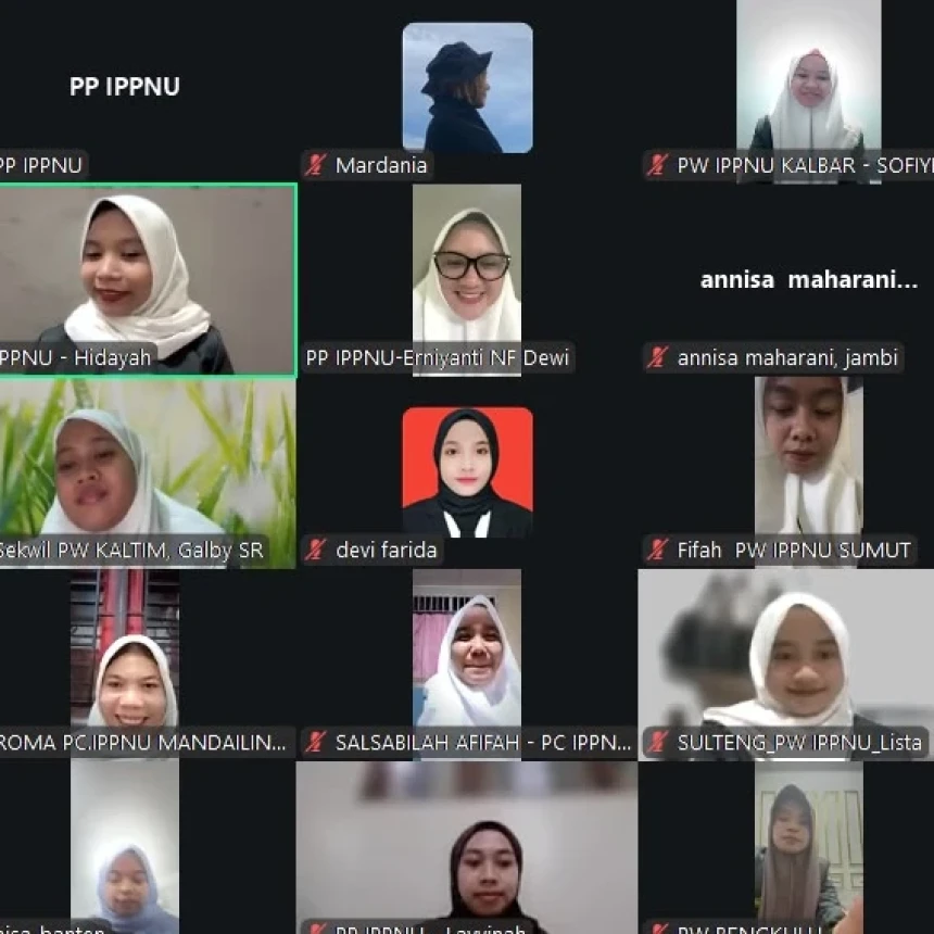 IPPNU Gelar Istighotsah Sambut Muktamar ke-35 NU, Doakan Pelaksanaan Berjalan Lancar