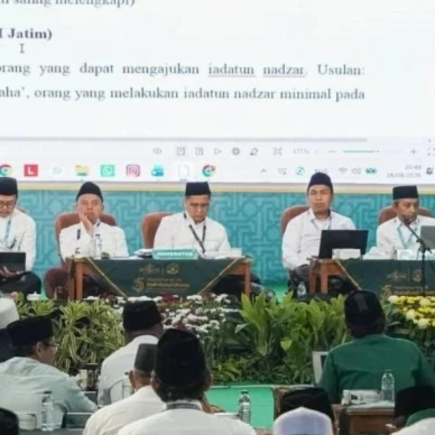 Perdebatan dan Dinamika soal I'adatun Nazhar di Bahsul Masail Maudhu'iyyah Muktamar NU