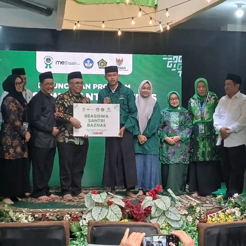 BAZNAS Luncurkan Beasiswa Santri, Target 2.500 Orang Menuju Perguruan Tinggi