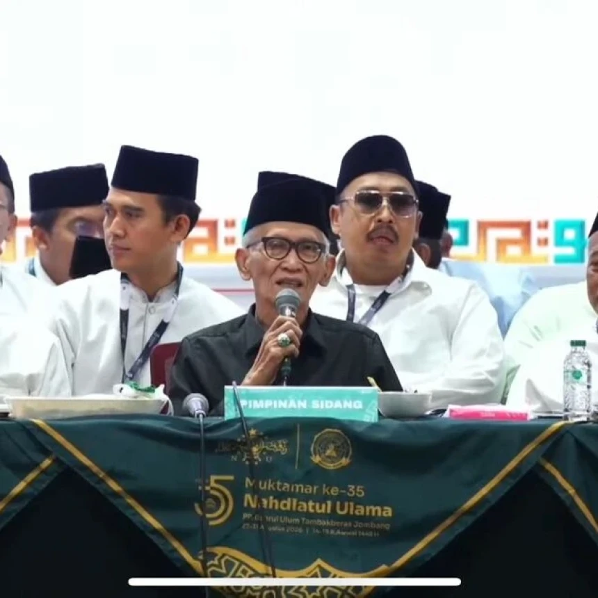 PBNU 2021-2026 Resmi Demisioner, Kiai Miftachul Akhyar: Semoga Khidmah Kami Husnul Khatimah