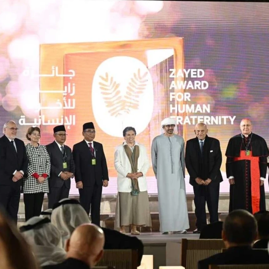 Nominasi Zayed Award for Human Fraternity 2025 Resmi Dibuka