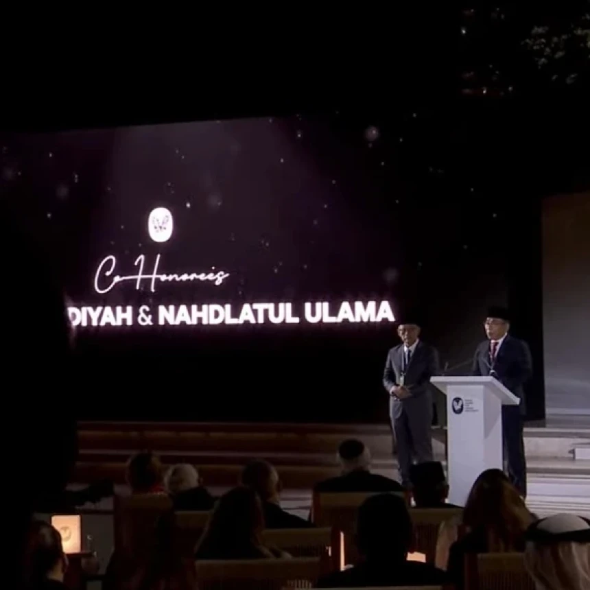 NU Terima Penghargaan 'Nobel Perdamaian Asia' Zayed Award 2024 di Abu Dhabi
