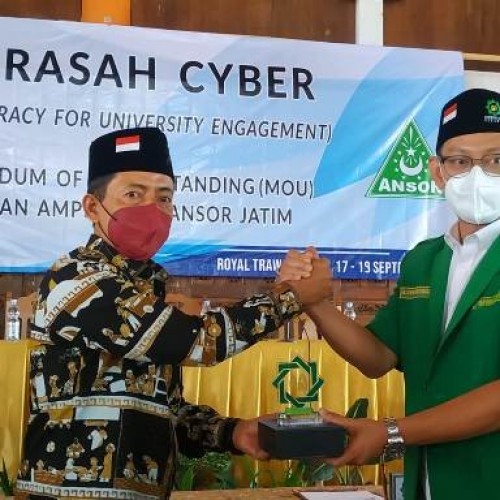 Pertama di Nusantara, Ansor Jatim Gandeng UINSA Gelar Madrasah Siber