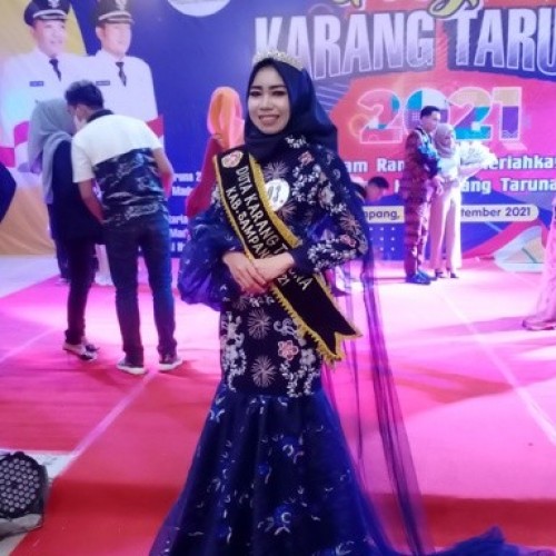 Asmaul Husna, Kader PMII Sampang Terpilih Duta Karang Taruna 2021