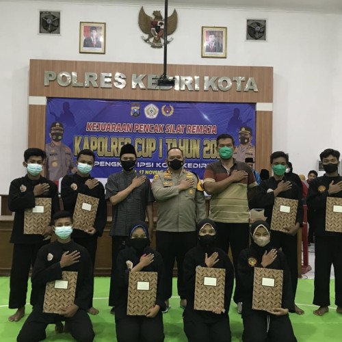 Pagar Nusa Kota Kediri Berprestasi di Kejuaraan Pencak Silat Kapolres Cup
