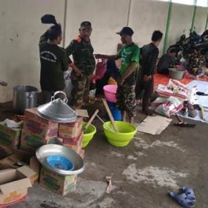 Ansor-Banser di Pasuruan Sigap Bantu Penanganan Korban Terdampak Banjir