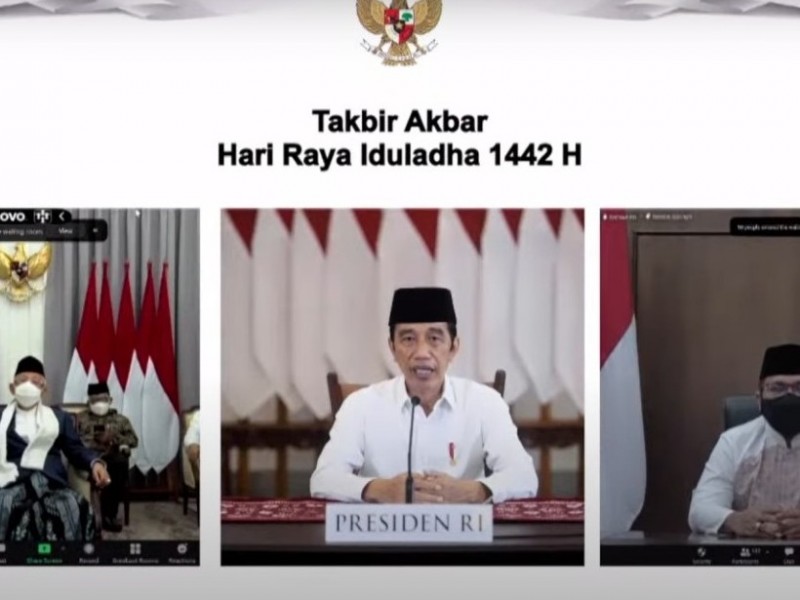 Presiden Jokowi: Idul Adha Momentum Kuatkan Solidaritas