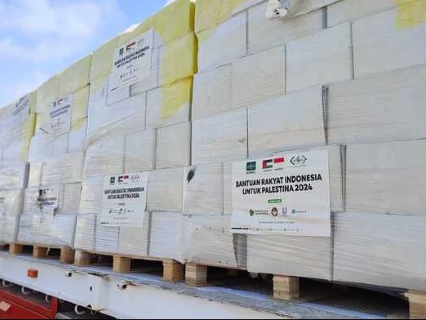 Melalui Turki, LAZISNU Distribusikan 3 Kontainer Bantuan Kemanusiaan untuk Palestina