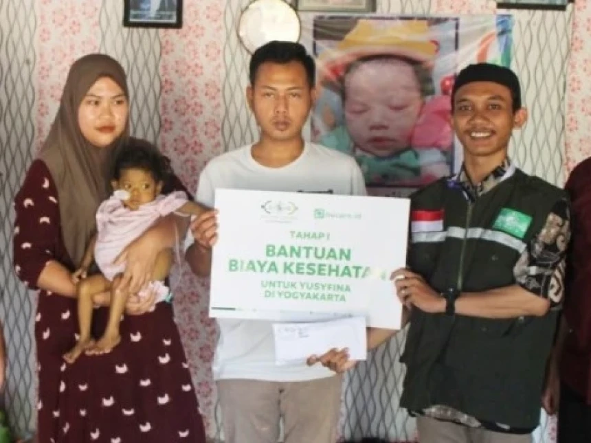 LAZISNU Yogyakarta Salurkan Bantuan Pengobatan Balita dari Hasil Penggalangan di NUcare.id