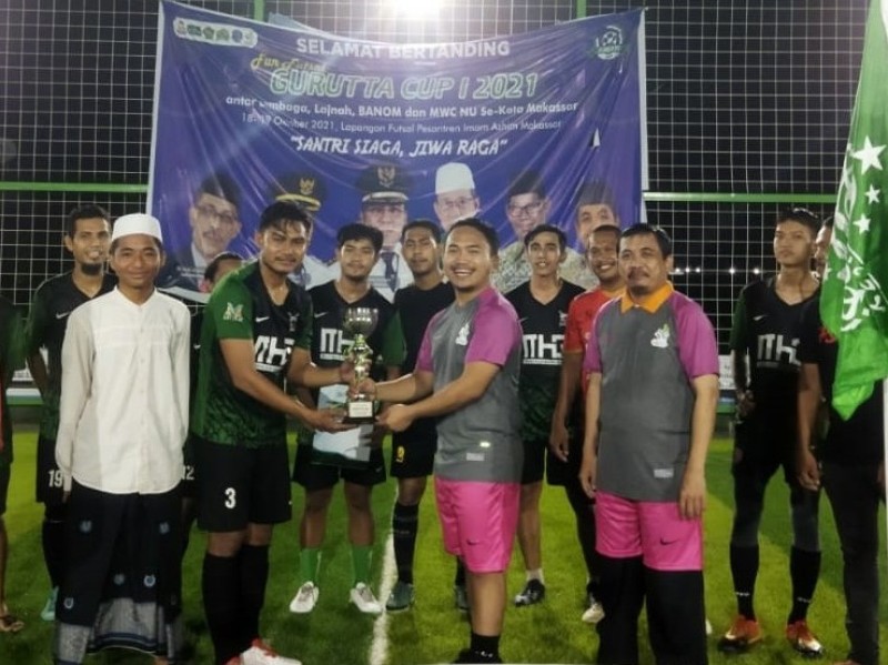 Laga Futsal NU Makassar, Ajang Perkuat Silaturahim Lintas Pengurus