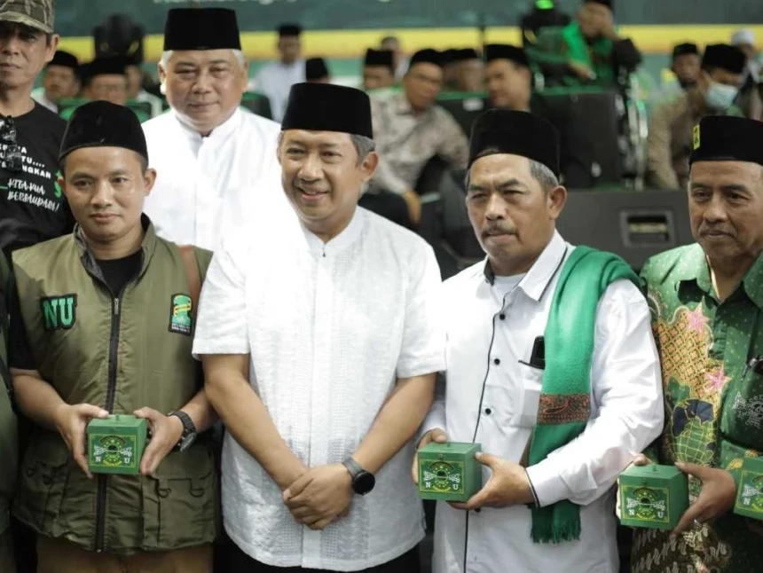 Semangat Sambut Abad Kedua, PCNU Kota Bandung Luncurkan Koin NU Peduli