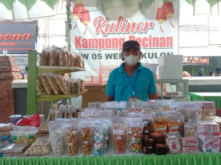Momen Muharram, Aneka Kuliner Jadul Meriahkan Bazar di Menara Kudus