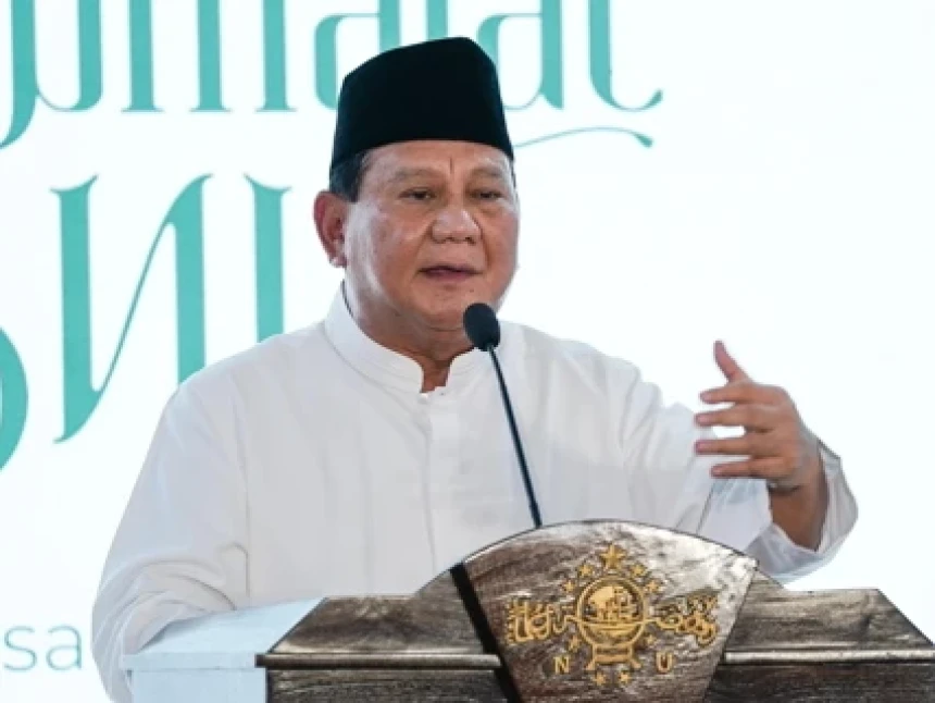 Prabowo Mengaku Kagum Kepemimpinan NU yang Maju dan Progresif