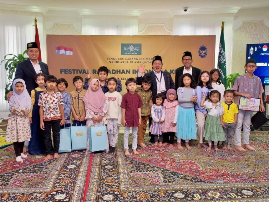 Promosikan Kekayaan Tradisi Indonesia, PCINU Qatar dan KBRI Doha Gelar Festival Ramadhan Ke-2