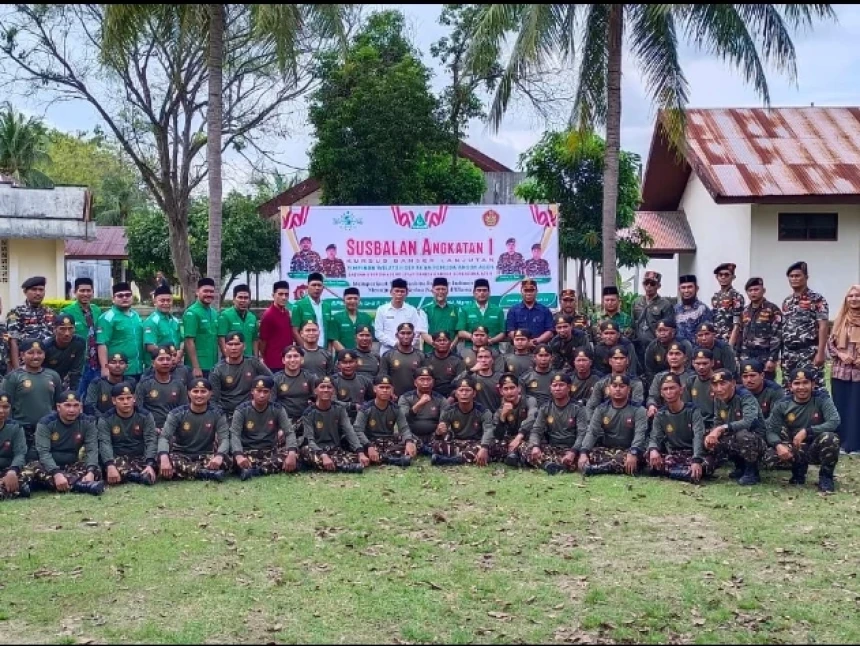 Puluhan Kader Banser di Aceh Dipersiapkan Jadi Penggerak NU
