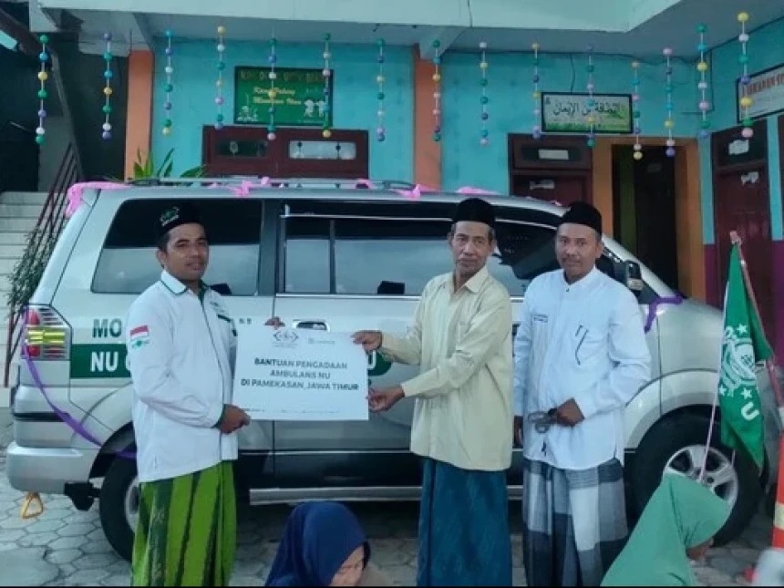LAZISNU Kecamatan Pademawu Pamekasan Luncurkan Mobil Layanan Kesehatan