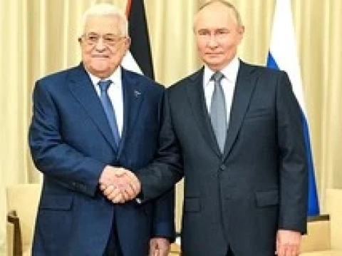 Bertemu Mahmoud Abbas, Putin Tegaskan Rusia Dukung Kemerdekaan Palestina