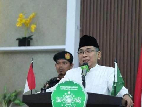 Pidato Lengkap Gus Yahya soal Tanggung Jawab Pengurus NU pada Pembukaan Konfercab PCNU Kota Serang