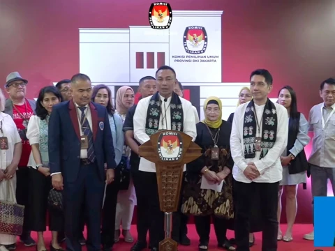 Dharma-Kun Resmi Daftar Jadi Cagub-Cawagub Jakarta Jalur Independen pada Pilkada 2024