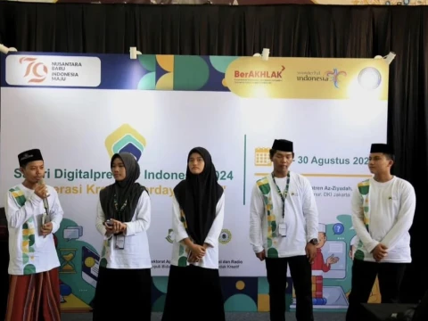 Sekolah Digitalpreneur Indonesia Bekali Santri Keterampilan Ciptakan Ekonomi Kreatif