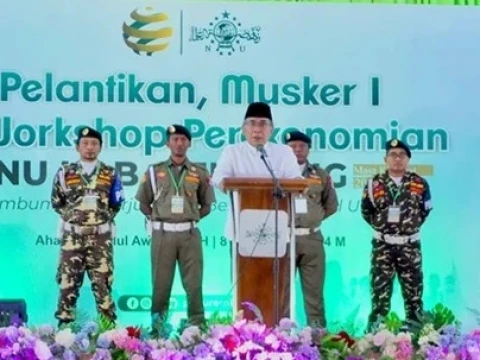 Pidato Lengkap Gus Yahya tentang Kembali Berkhidmah kepada NU pada Pelantikan PCNU Rembang