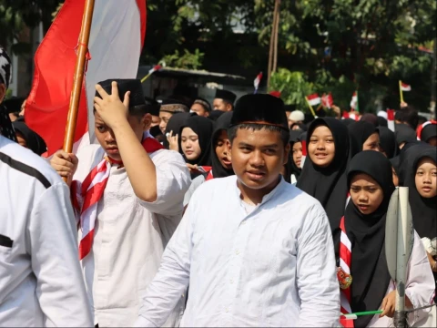 Pandu Ma'arif NU Gelar Apel dan Kirab untuk Peringati Hari Santri 2024