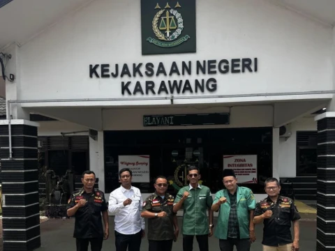 LBH Ansor Datangi Polres dan Kejari Karawang, Sayangkan Dua Tersangka Pengeroyokan Kiai NU Dilepaskan