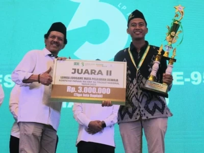 Juara Lomba Edugame Aswaja di Kompetisi Inovasi Ma'arif, Bawa Dakwah Wali Songo