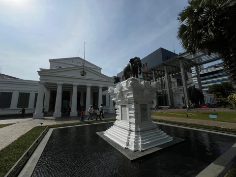 Melihat Wajah Baru Museum Nasional Usai Alami Kebakaran Setahun Lalu: Ada Spot Foto Menarik