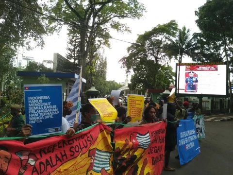 Kronologi Aksi Free West Papua di Yogyakarta: Ricuh Gara-gara Bendera Bintang Kejora Dikibarkan