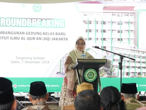 IIQ Jakarta Lakukan Peletakan Batu Pertama untuk Bangun Gedung Kelas Pesantren Takhasus