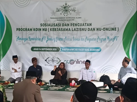 LAZISNU Bersama NU Online Gelar Sosialisasi dan Penguatan Program Koin NU di Bandung