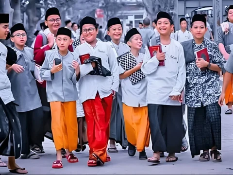 Santri di Pesantren adalah Anak Bangsa yang Harus Dapat Perhatian Negara