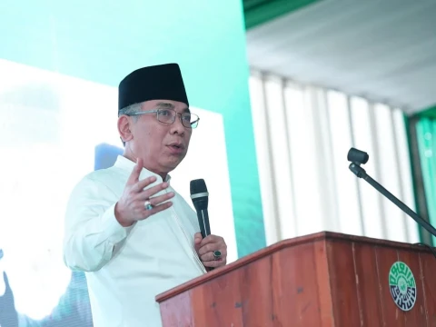 Pidato Lengkap Gus Yahya: Khidmah yang Masuk Akal bagi NU