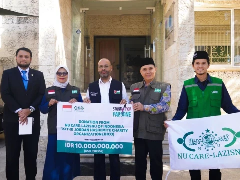 Cerita Delegasi NU Care-LAZISNU Sapa Anak-Anak Palestina yang Masih Dirawat di RS