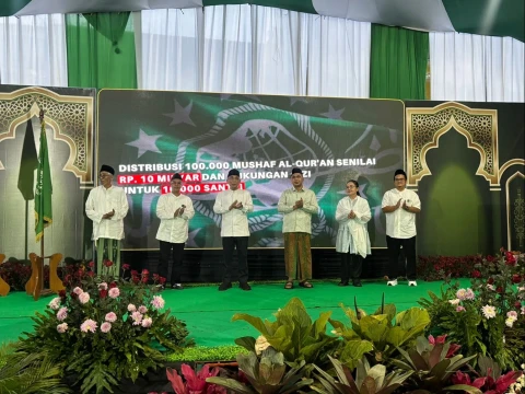 RMI PBNU Luncurkan Gerakan AGUS, Distribusikan 100 Ribu Mushaf dan Program Gizi untuk Santri