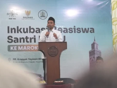 Penerima Beasiswa Inkubasi Santri PBNU Juara Musabaqah di Kerajaan Maroko