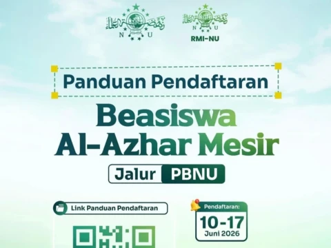 Pendaftaran Seleksi Beasiswa Al-Azhar Mesir Melalui Akun Pesantren, Berikut Panduannya