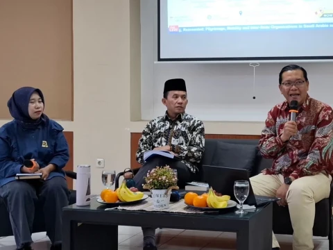 Peneliti PPIM UIN Jakarta Ungkap Tiga Kekuatan Pembentuk Tata Kelola Haji Indonesia