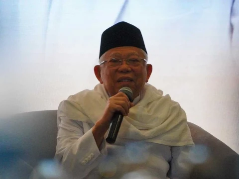 Luncurkan Buku, KH Ma'ruf Amin Tegaskan NU Harus Tetap Relevan di Masa Depan