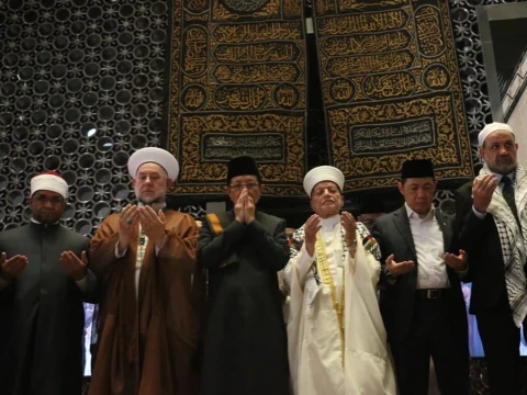 Di Istiqlal, 40 Imam Besar Berbagai Negara Doa Bersama untuk Perdamaian Dunia