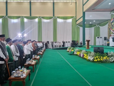 Lantunan Mahallul Qiyam Antarkan Pelantikan PBNU Masa Khidmah 2026-2031