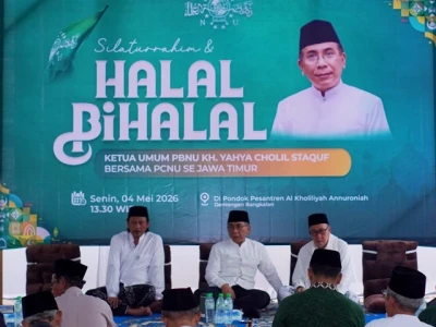 Ketum PBNU Halal Bihalal dengan PCNU se-Jatim di Bangkalan