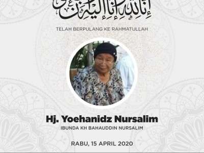 Innalillahi, Ibunda Gus Baha Nyai Hj Yuchanidz Wafat