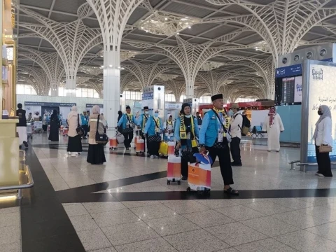 Dalam Sehari, 18-19 Kloter Jamaah Haji Tiba di Madinah