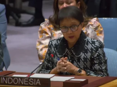 Menlu RI Retno Tinggalkan Ruangan saat Dubes Israel Pidato Dewan Keamanan PBB