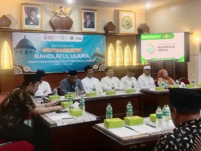 Panitia Muktamar Ke-35 NU Matangkan Sejumlah Persiapan di Pesantren Tambakberas