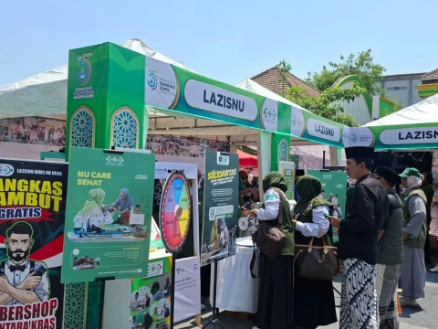 NU Care-LAZISNU PBNU Hadirkan Games Menarik, Produk UMKM, hingga Pijat Gratis di Muktamar Ke-35 NU
